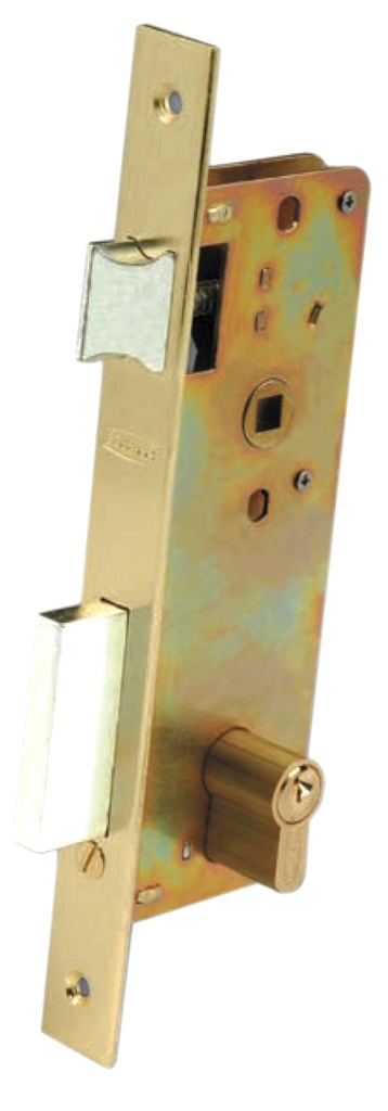Cerrad.emb.golpe y llave f.cromo 30 mm.