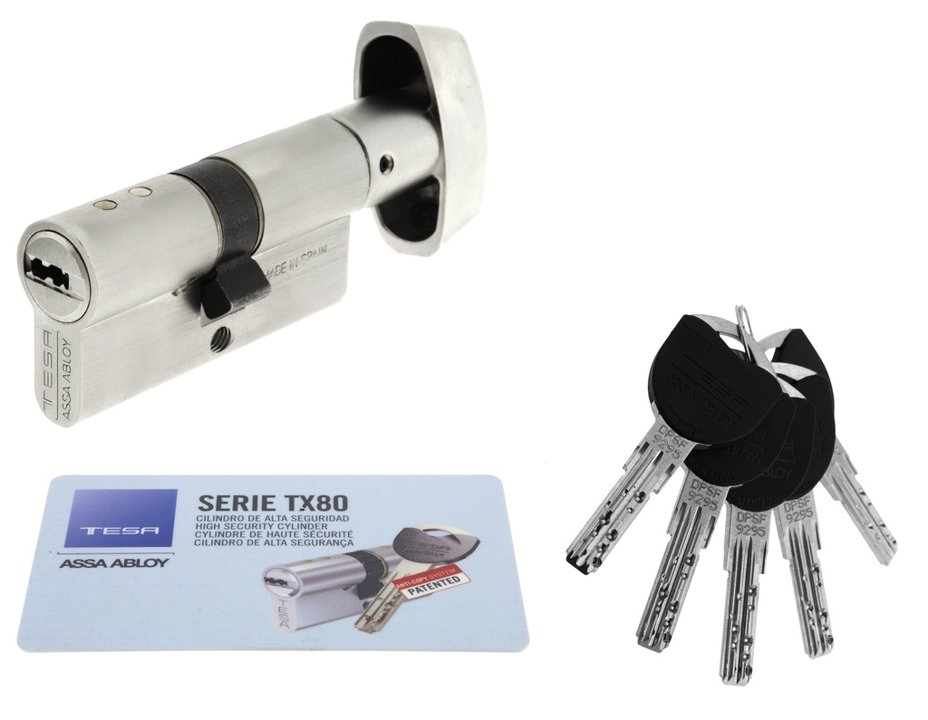 Bombillo TX80 70 mm. (40Px30) pomo níquel