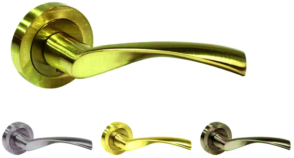 Jgo. manivelas (4093) OLA placa Ø 50 mm.bronce ingles