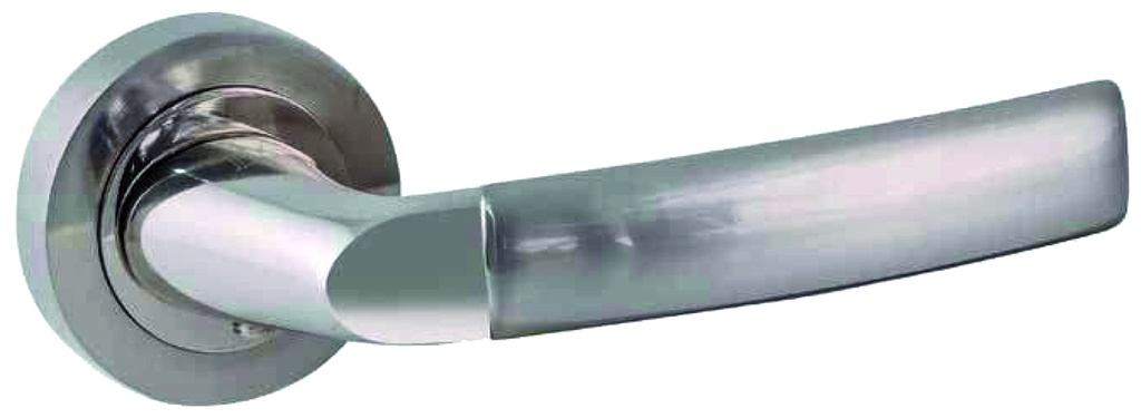 Jgo. manivelas MAR placa 52x52 mm. niq.sat/niq.brillo