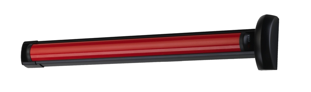 Cerradura antipanico cortafuego 840mm. (giro 45º) FAST TOUCH negro/rojo