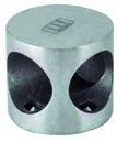 Conector cabina 2 orificios inox