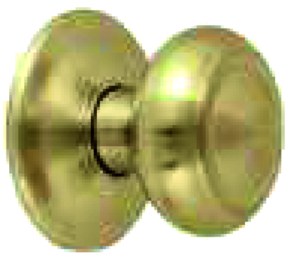 Pomo AROS (5071) Ø 70 mm. base Ø 85 mm. dorado brillo