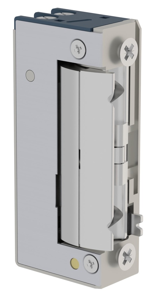 Cerradero eléctrico universal función A deslizante con desbloqueo (10-24V AC/DC) P1/T0