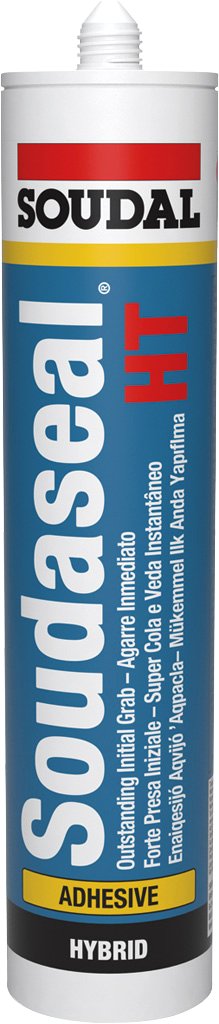 Cartucho pegado directo SOUDASEAL HT blanco 290 ml.