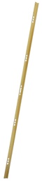 [AC2000BL] Jgo.cerraderos largo esmaltado dorado cerradura 2000B