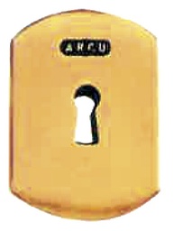 [BC7552P28] Bocallave cromo mate c/guia 75x52 tornillo pasante