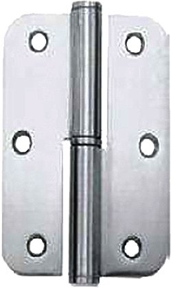 [BI4090652517D] Bisagra pernio 90x65x2,5 mm. pala ancha redonda a.inox.sat. dcha