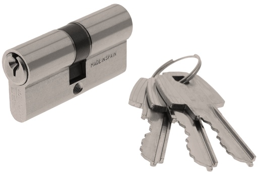 [BO50303030N] Bombillo TE5 60 mm. (30x30) leva 15 mm. níquel