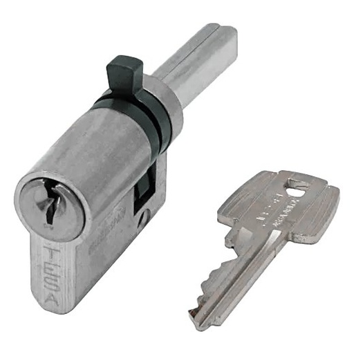 [BO552000LT] Bombillo TE5 40 mm. (30x10 mm.) llave/cuadradillo latón serie 3520