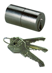 [BOG2005512] Bombillo tubo redondo C2000 largo  55 mm. níquel para cerradura A1611