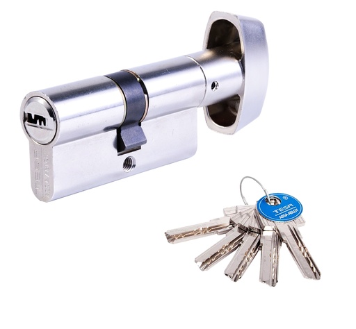 [BST65B6030N] Bombillo T60 90 mm.(60Px30) pomo leva 15 mm. níquel