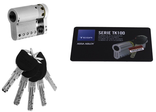 [BSTKC53010N] Bombillo TK100 40 mm. (30X10) leva 15 níquel