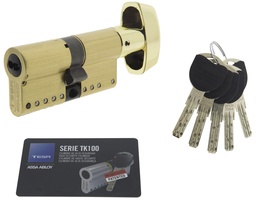 [BSTKCB3040L] Bombillo TK100 70 mm. (30Px40) pomo leva 15 latón