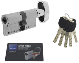 [BSTKCB3040N] Bombillo TK100 70 mm. (30Px40) pomo leva 15 níquel