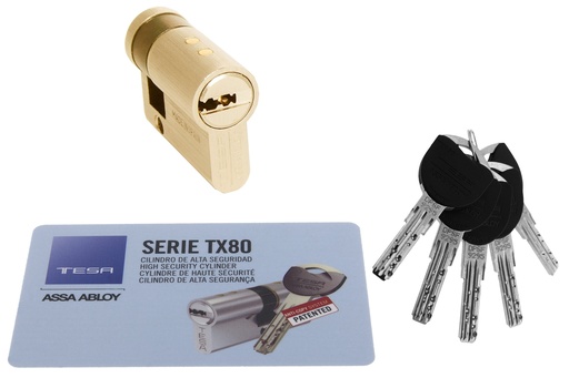[BSTX853010L] Bombillo TX80 40 mm. (30x10) latón
