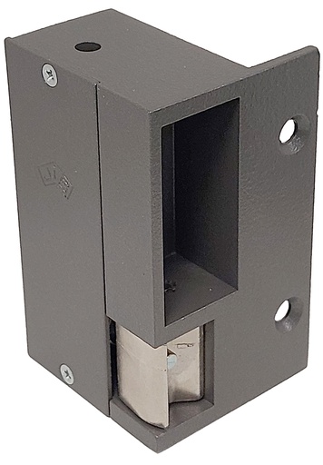 [CE1037I] Abrepuertas eléctrico 120x50x52 mm. función A sobreponer 6/12 V AC/DC izda.