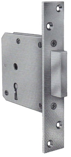 [CE112S40] CERRADURA EMB.LLAVE SOLA 40 MM. 6 GORJAS