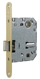 [CE134U5RAE] Cerradura embutir 99,60x74,50 aguja 50 mm. golpe solo-cuadradillo-condena c.c.70 mm.fte.20x165 redondo esmaltado oro