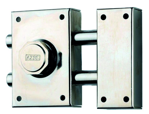 [CE16P] CERROJO SEGURIDAD 2 PESTILLOS PINTADO