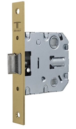 [CE2004U50AE] Cerradura embutir 70,60x74,50 mm. aguja 50 mm. golpe solo cuadradillo/condena c.c. 47 mm. fte.recto esmaltada