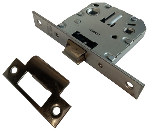 [CE2004U50AI] Cerradura embutir 70,60x74,50 mm. aguja 50 mm. golpe solo cuadradillo/condena c.c. 47 mm. fte.recto inox.