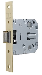 [CE2004U50HL] Cerradura embutir 70,60x74,50 mm. aguja 50 mm. golpe solo cuadradillo/condena c.c. 47 mm. fte.recto latonada