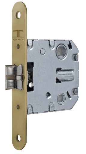 [CE2004US5RAE] Cerradura embutir 70,60x74,50 mm. aguja 50 mm. golpe solo silencioso cuadradillo/condena c.c. 47 mm. fte.redondo esmaltado