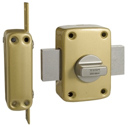 [CE2110T64E] CERROJO BOMBILLO T60INT.POMO EXT.LLAVE ESMAL