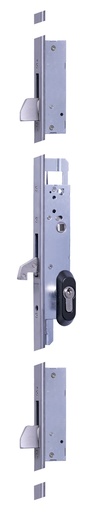 [CE2231L63AI] Cerradura embutir 3 puntos frontales caja 174x39 mm. aguja 26 gancho basculante acc.llave/cuadradillo fte."U"recto largo 1860 mm. a.inox.