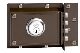 [CE228I] CERRAD.SOBREP.LLAVE SOLA 4 BUL.CIL.GRAD,35-80 IZDA