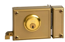 [CE2512D] CERRADURA SOBREP.GOLPE LLAVE 120 DCHA.