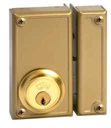 [CE337D] CERRADURA SOBREP.LLAVE SOLA 7X11 DCHA.