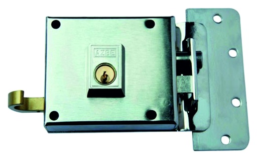 [CE610I] CERRADURA SOBREP.GOLPE LLAVE NIQ.10 IZD