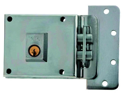 [CE6O12I] CERRADURA SOBREP.2 PESTILLOS NIQ.12 IZD