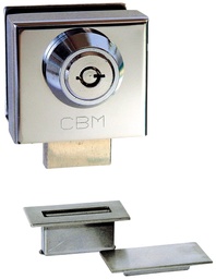 [CS02TCM] CERRAD.SUELO P.CRISTAL CM LL.TUB.INOX