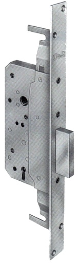 [CS1002V60] Cerradura emb. llave sola 60 mm. sin varillas