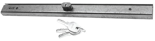 [CS440500] Cerradura ballesta llave puntos 40x20x500 mm.