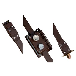 [CS5540D] CERRADURA CONT.GOLPE-LLAVE MARRON C/V.DC