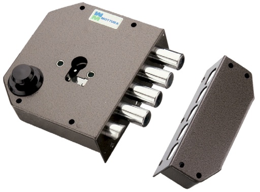 [CS6103812D] CERRADURA GOLPE-LLAVE S/BOMBILLO ESMAL.DCHA.