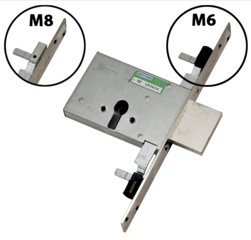 [CS70660800004] CERR.EMB.LL.SOLA AG.60 M8 SIN CILINDRO CINC. SV