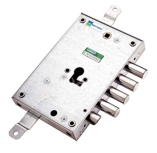 [CS85571Q04D] CERRAD.EMB.CUAD.-LLAVE S/BOMBILLO CINC.DCHA