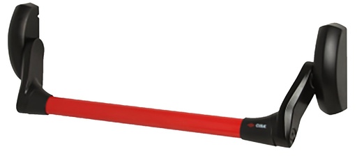 [CT5960710] Cerradura antipanico embutir FAST PUSH 1 punto cofres negros sin barra