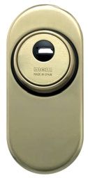 [EU1850SS] ESCUDO RDO.+EMBELLECEDOR 1850SS DORADO
