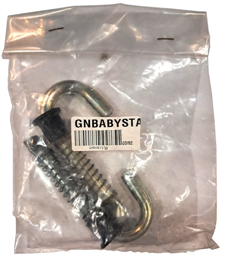 [GNBABYSTA] KIT 2 GANCHOS BLOCAJE PELDANO BABY STA
