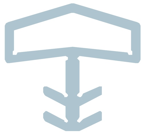 [JU10690] Mtos.junta goma A106K transparente