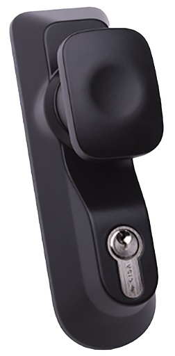 [AC707869] Accionamiento exterior pomo con llave PUSH/TOUCH/PRESTIGE negro