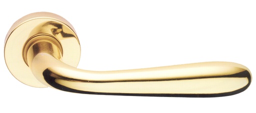 [MA11507RL01] Jgo. manivelas GOCCIA placa Ø 50+placa interna plástico oro