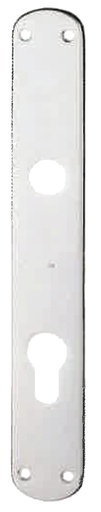 [PC230C02] Placa larga VANITY 245x40 cromo satinado
