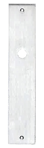 [PC245N16] Placa larga ASTI 260x50 niquel perla